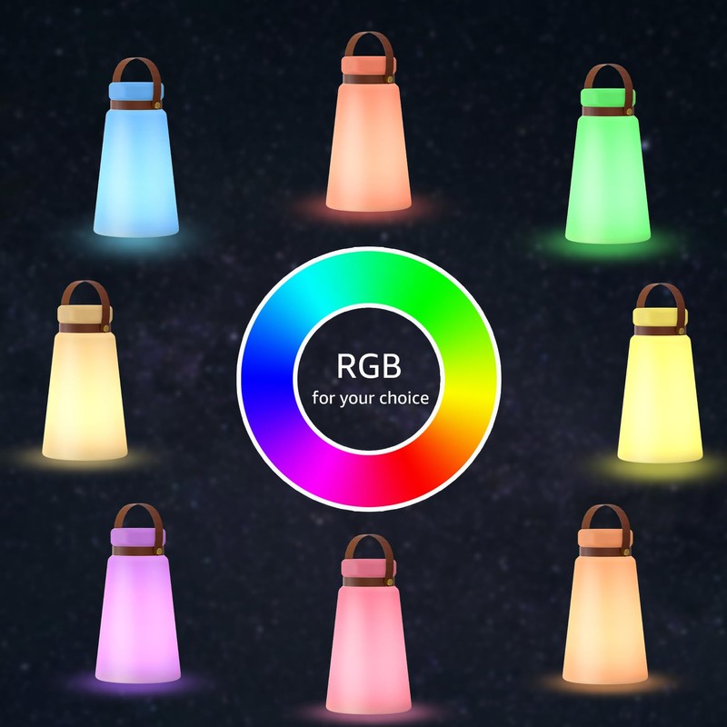 GGII LED Outdoor Lamp with Remote Control Portable