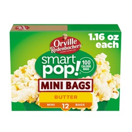 Orville Redenbacher's Palomitas Para Microondas Orville Redenbacher'S, Sabor Mantequilla, 4 G De Fibra Por Porción, Ideales Para Una Noche De Cine, 47 G, 12 Unidades