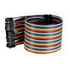 sourcing map Female to Female 40Pin Breadboard Jumper Wire 2.54mm
