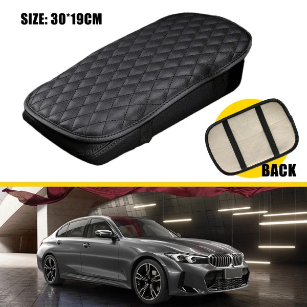 Greatautopartsauxi Universal Car Armrest Cushion Cover Center Console Box Pad