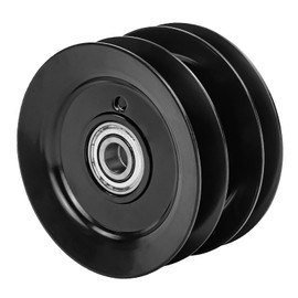 Deck Spindle Double Pulley for MTD Yard Machine LT16 LT165 LT18 LT185 Hydrostatic Lawn Tractor 756-0638 1 Pack