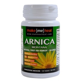 MakeMeHeal Arnica Montana Swelling & Bruising Remedy –30C Strength (100 tablets)