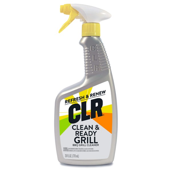 CLR Grill Cleaner and Degreaser Spray, BBQ Cleaner Removes Burnt