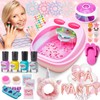 Kids Spa Day Kit for Girls, 42+ Piece Spa Toys