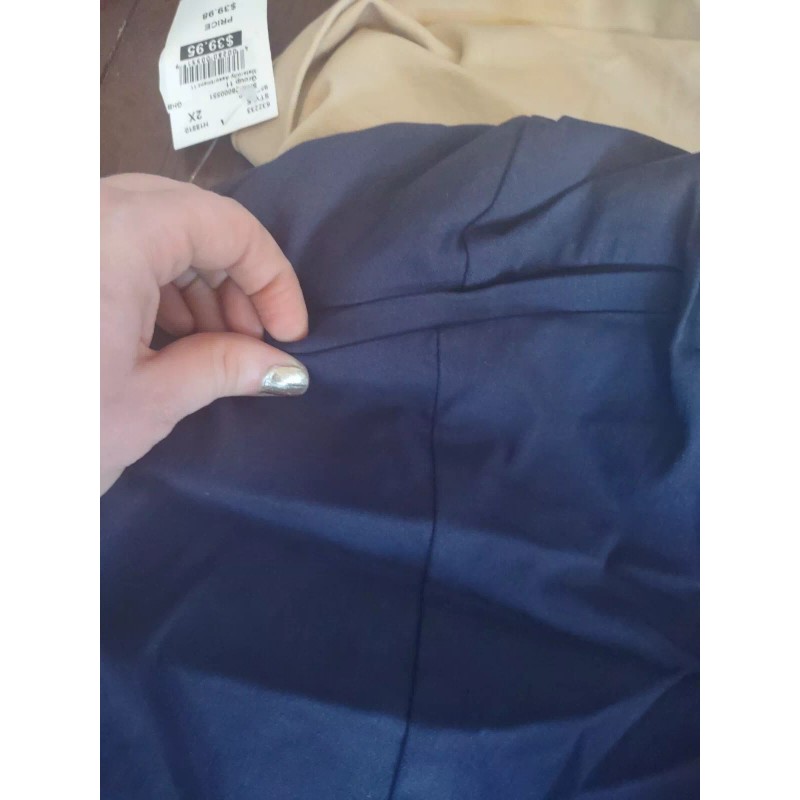 NAVY Motherhood Maternity 2X Navy Dress Pants