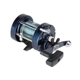 Shakespeare SALT Multiplier Reel – Lightweight Graphite Body, Level Wind System, Pre-Spooled with Mono, and Durable Graphite Spool for Saltwater Fishing -20