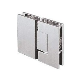 CRL Geneva 180 Series Chrome 180º Glass-to-Glass Standard Hinge