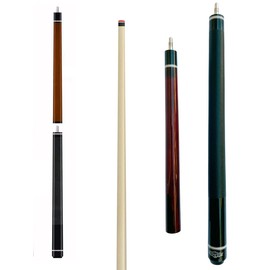 Champion Sport Jump Break Billiard Maple Pool Cue Stick (18 oz - 23 oz), Ship Direct from Champion Sport, Gino and Other Brand (K-BJ1-A Black and Red Jump and Break Cue, 25oz)