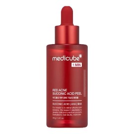 Medicube Red Acne Succinic Acid Peel (1 Min) 40gm. Todo Tipo De Piel Noche