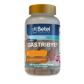 Betel Natural Premium Gastribye Capsules Soporte Natural para El Gastrico - 1500 mg - Antes Gastrimax