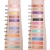 evpct Liquid Shimmery Glitter Eyeshadow Eyeliner, High Pigment Colored Metallic