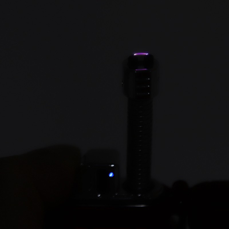 USB Rechargeable Lighter Windproof Dual Arc Lighter Waterproof Flameless Electric