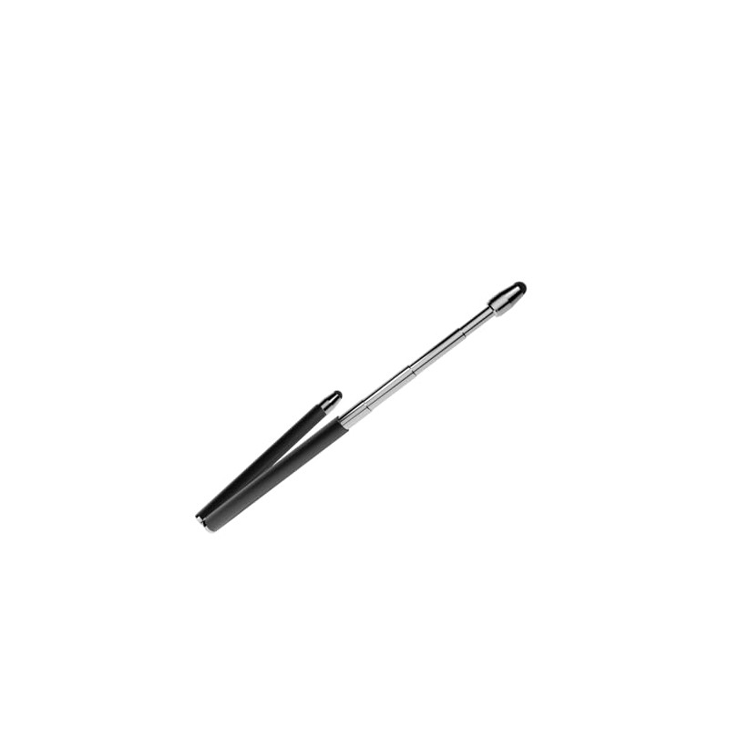 TIBURN Black Pointer Telescopic Presentation Pointer Stick Stainless Steel Retractable