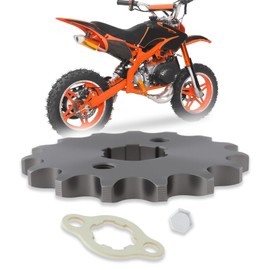 Briny River 2 Sets Motorcycle Front Sprocket 420-15T Kit Compatible with 50cc 70cc 90cc 110cc 125cc Dirt Pit Bike