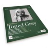 Strathmore Toned Sketch Paper Pad 28cm x 36cm -36kg Grey