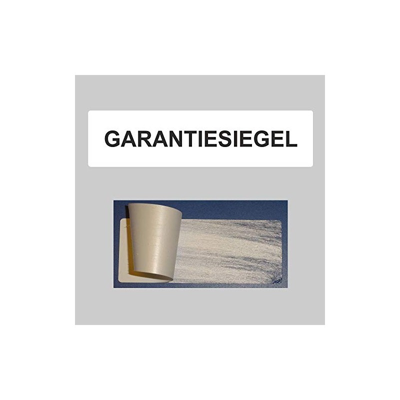 'Roll of warranty seal 80 x 20 mm White Polyethylene