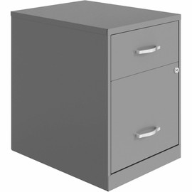 NuSparc 2 Drawer Locking Filing Cabinet | Pre-Assembled Steel Construction | Low-Profile Design is Perfect for Home and Small Office | Letter-Size | Assembled in USA