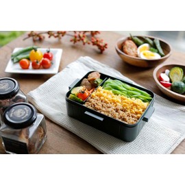 Skater YZFL7AG-A Women's Bento Box, 4-Point Lock, Antibacterial, 22.0 fl oz (650 ml), Dishwasher Safe, Leak Resistant, Made in Japan, Dull Pink