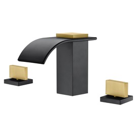 Widespread Bathroom Faucet S1408W-MG + Pop Up Drain S7304BG