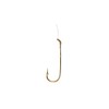 Tru Turn Snelled Baitholder Hook (24k Gold, 8)