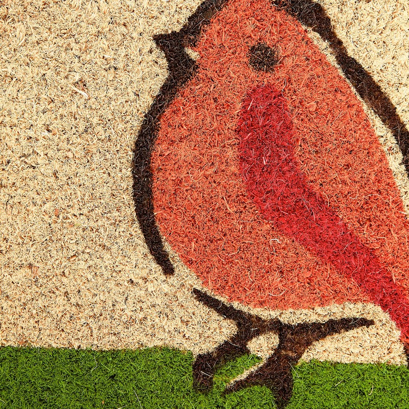 DII Natural Coir Doormat Outdoor Welcome Mat, 17x29, for The