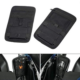Amazicha Saddlebag Organizer Hard Saddle Bag Storage Tools Black Compatible for Harley Touring Street Glide/Electra Glide/Road King/Road Glide