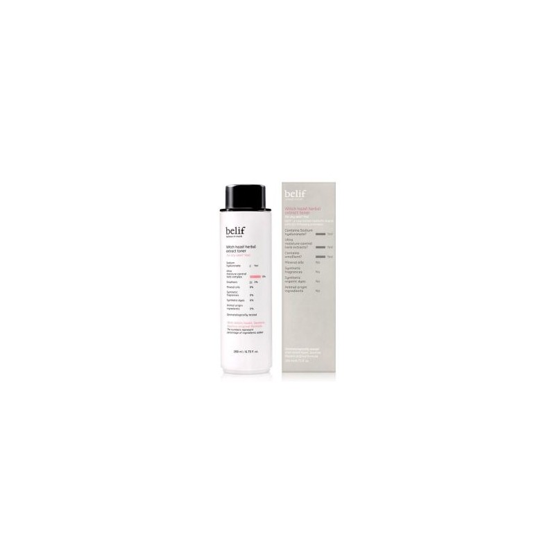 (eTV) Belif Witch Hazel Herbal Extract Toner 200ml single option