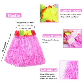Fighting to Achieve Hawaiian Hula Dance Costume 5pcs for Girls…