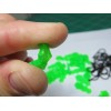TimelessRC&collectibles RC body clips and pulls , Flexi pulls,neon green