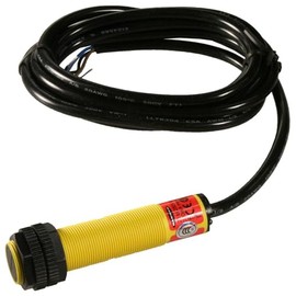 BANNER ENGINEERING S18RW3D EZ-Beam S18 Series, Input: 20-250VAC, Range: 100 MM, PHOTOELECTRIC Sensor, 2M Cable, Output: SPST Solid-State, Diffuse, Dark Operate