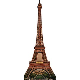 Eiffel Tower Lifesize Cardboard Standup