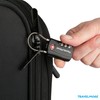 2 Pack TSA Approved Travel Combination Cable Luggage Locks for