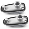 ROBUST 2 Pcs Side Wing Indicator Repeater Lens for Mercedes