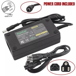 Kastar AC Adapter 12V 6A 72W 5.5 x 2.5mm Power Supply for LCD Monitor LED Strip