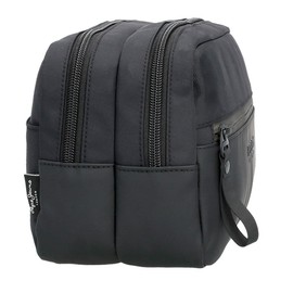 Pepe Jeans Sail Up Two Compartment Toiletry Bag One Size, black, One size, Toiletry bag with two compartments