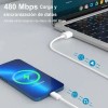 Hismaho Cargador 35w Carga Rapida Tipo C Lightning Eliminador Cable