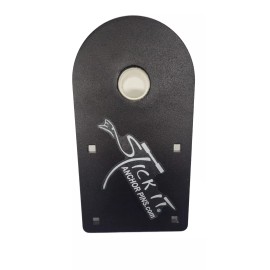 Stick It Anchor Pins Shallow Water Anchor Bracket for Pontoons (Black)