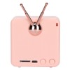 TV Shaped BT Speaker Wireless Lightweight Portable Mini Classic Style