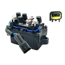 Relé de ajuste de 12 V 63P-81950-00-00 Conjunto de relé compatible con motores fueraborda Yamaha de 4 tiempos, F25HP, F40HP, F50HP, F60HP, F75HP, F90HP, F150HP, F225 TLR HP, F250HP