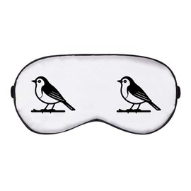 Azeeda 'Robin on a Branch' Sleep/Travel Eye Mask (EY00032176)