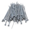 Nylon Cable Ties, 100mm x 2.5mm, Pack of 100, Plastic