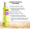Shampoo De Hierbas Cabello Dañado Nefertiti 300ml