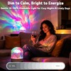 Aurora Ocean Wave Projector Night Light, Northern Lights Shower Lamp