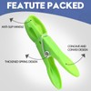 Colorful Plastic Clothespins, Heavy Duty Laundry Clothes Pins Clips with