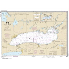 NOAA Chart 14800: Lake Ontario, 29.5 X 41.1, Traditional Paper