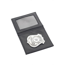 Smiffys Police Badge, Silver