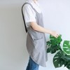 TOPTIE Cotton and linen Apron for Women, Cross Back Kitchen