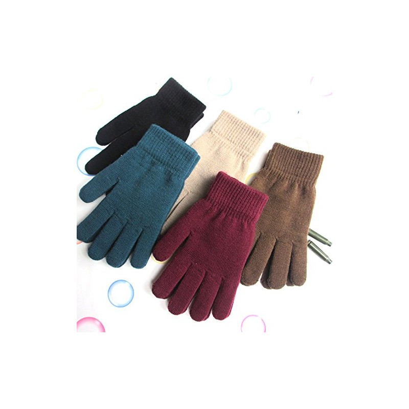 Mellons Guantes mágicos de invierno para hombres y mujeres, Azul
