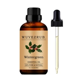 Wuvezrub Wintergreen Essential Oils 30ML, Pure Wintergreen Essential Oil for Aromatherapy Diffuser - 1 Fl Oz