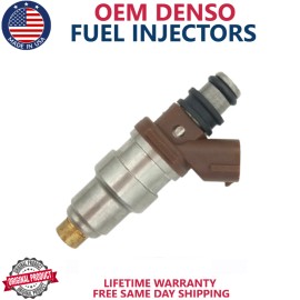 DENSO 1pc NEW OEM DENSO Fuel Injector For 1995-1999 Toyota 4Runner / Tacoma 2.7L I4